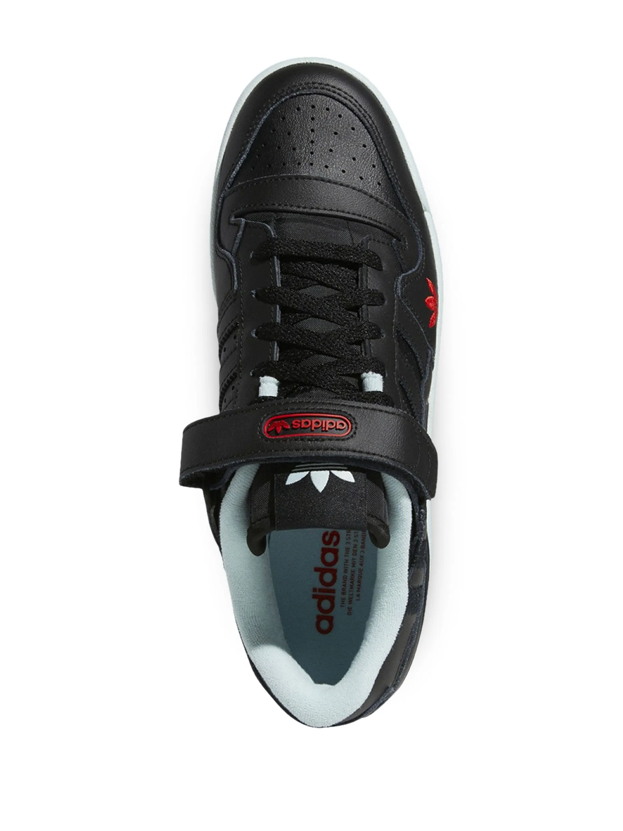 Кроссовки Forum Low Adidas, черный — фото 2