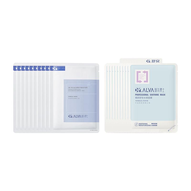 

Пробиотическая успокаивающая маска для лица Water Sensation увлажняющая и восстанавливающая 2.0 10шт/уп*2+6шт/уп*2 Dr.Alva