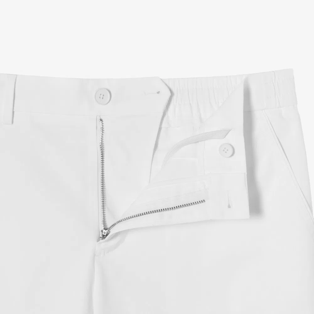 Мужские шорты-чинос бермуды белые от Lacoste — фото 2