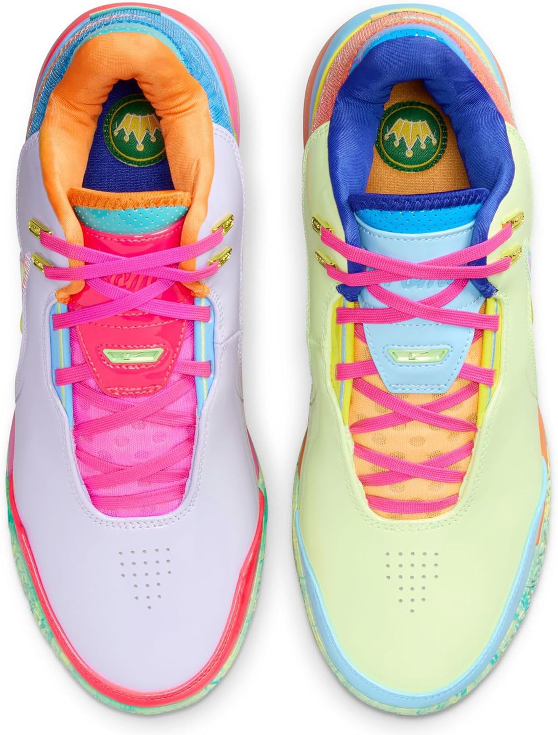 Мужские кроссовки Nike Lebron 20, синий/фиолетовый/розовый — фото 2