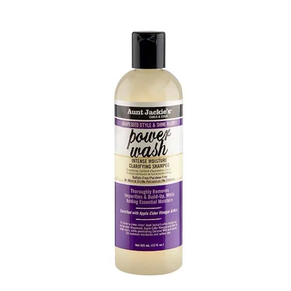 Бессульфатный шампунь для волос AUNT JACKIES Champú Power Wash 355 мл