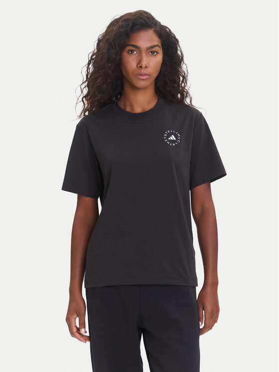 

Футболка regular fit True Casuals HR9170 Adidas By Stella Mccartney, чёрный