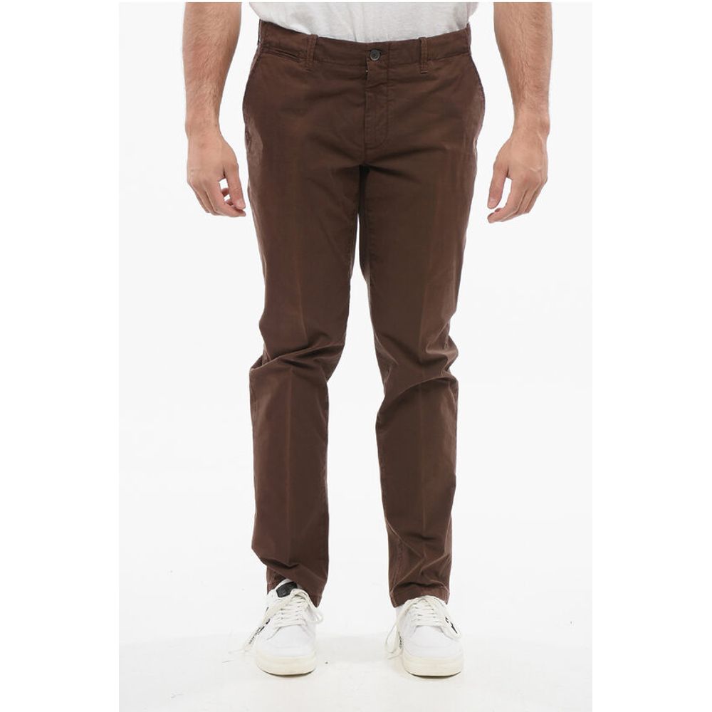

Брюки-чиносы ID Stretch из хлопка Corneliani, Brown
