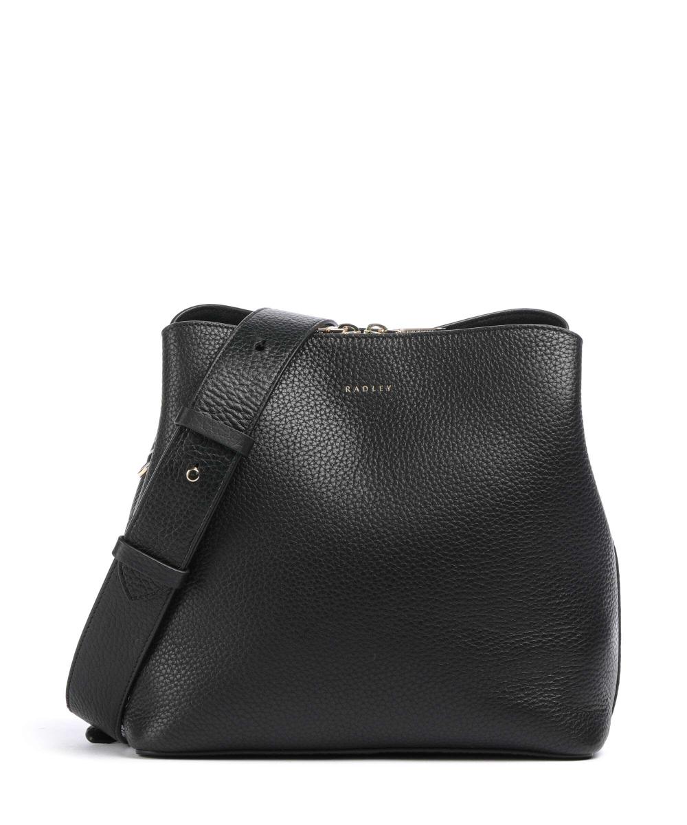

Сумка через плечо Dukes Place из зернистой коровьей кожи Radley London, черный