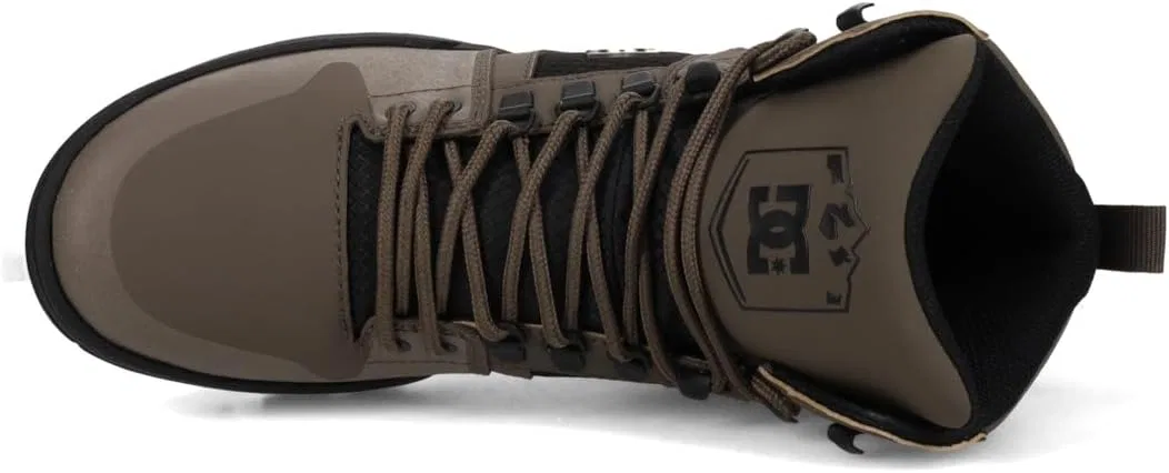 Мужские высокие зимние ботинки DC Shoes Pure High Top Snow Boots, черные, размер 41.5 EU — фото 4