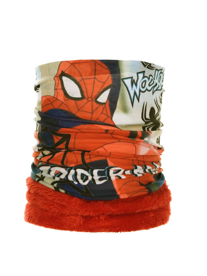 

Зимний шарф-петля Человек-паук красного цвета Spiderman