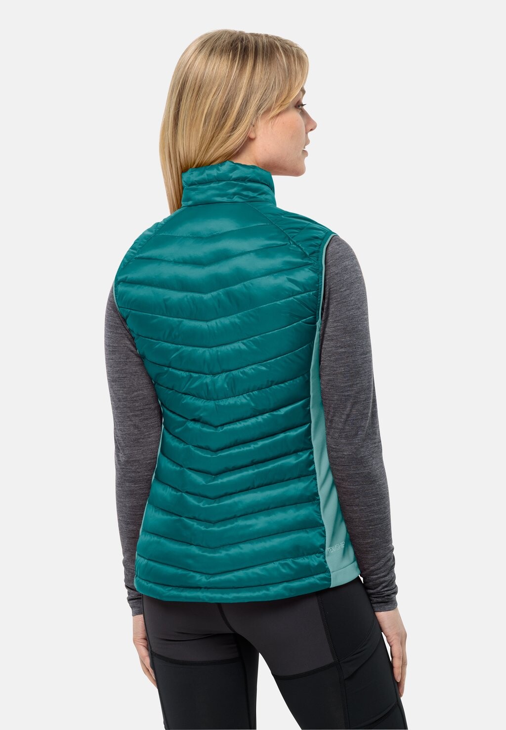 

Жилет ROUTEBURN PRO Jack Wolfskin, цвет sea green