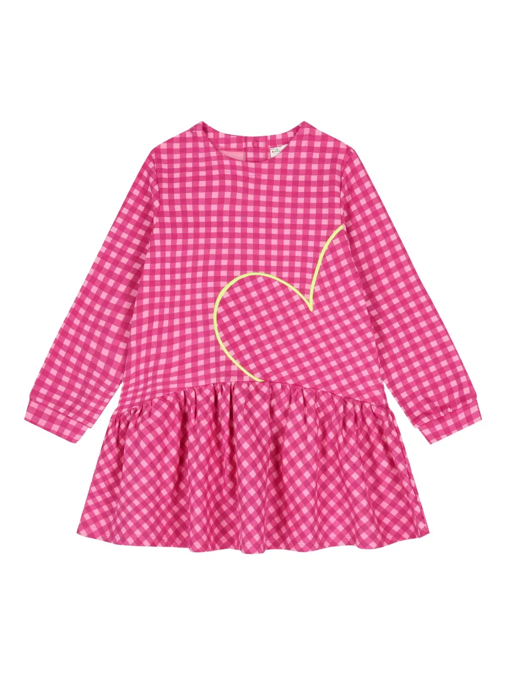 Комплект платья в клетку с сердечками Agatha Ruiz De La Prada, розовый