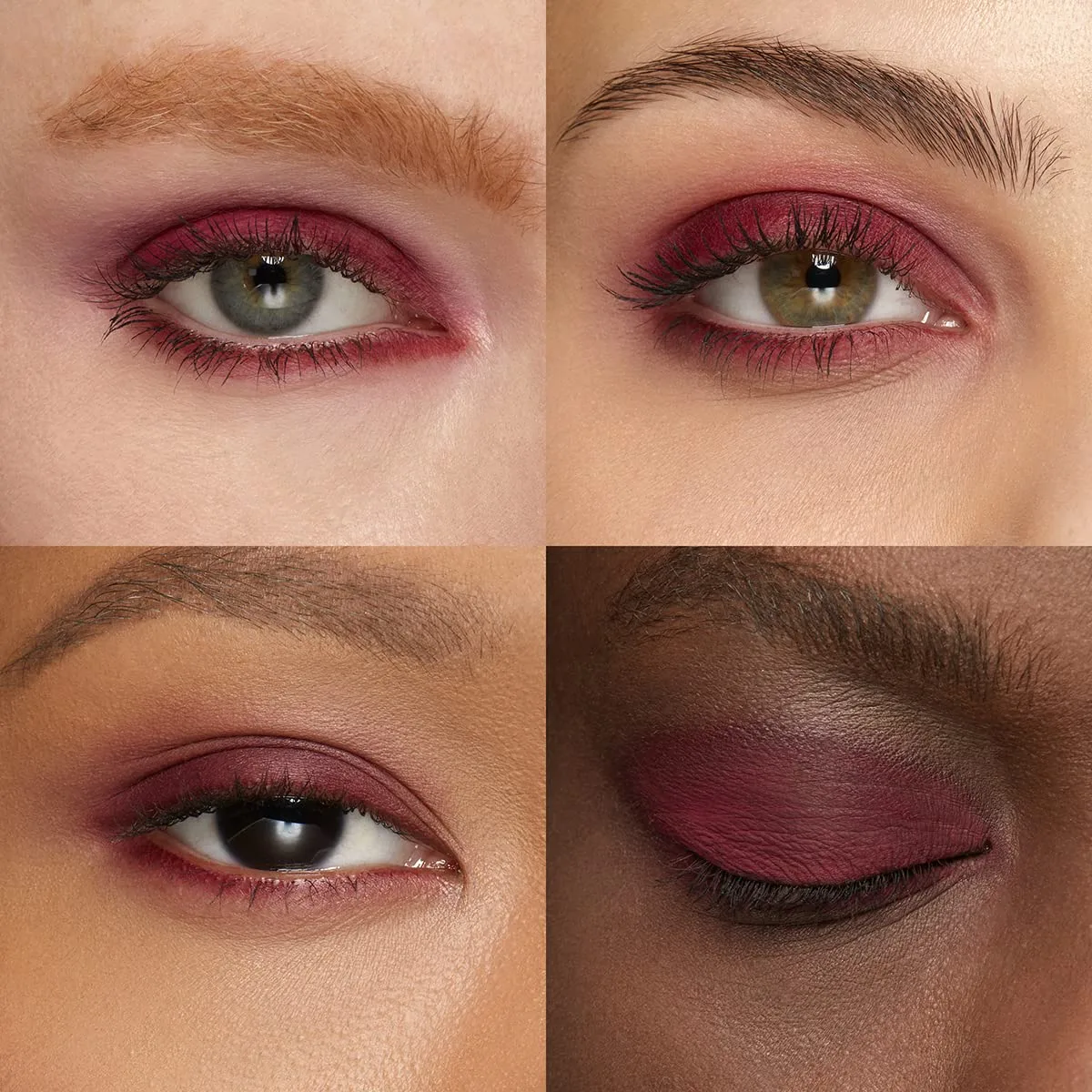 Высокопигментированные тени для век KIKO Milano, 42 Matte Cherry Red — фото 3