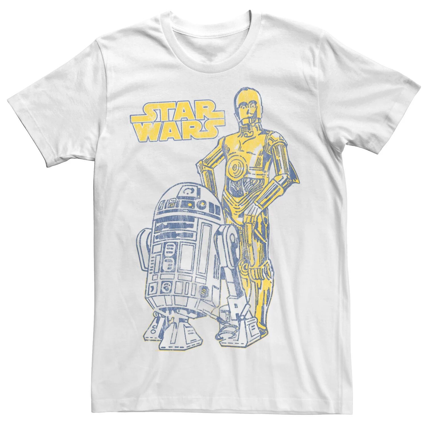 

Мужская футболка оверсайз Droid Friends Star Wars