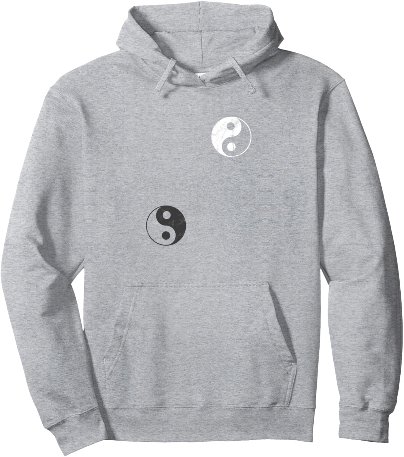 

Сбалансированная толстовка Double Yin Yang Trendy Apparel, серый