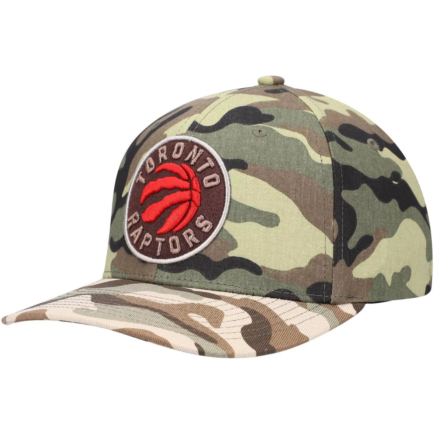 

Мужская кепка Mitchell & Ness Camo Toronto Raptors Woodland Desert Snapback