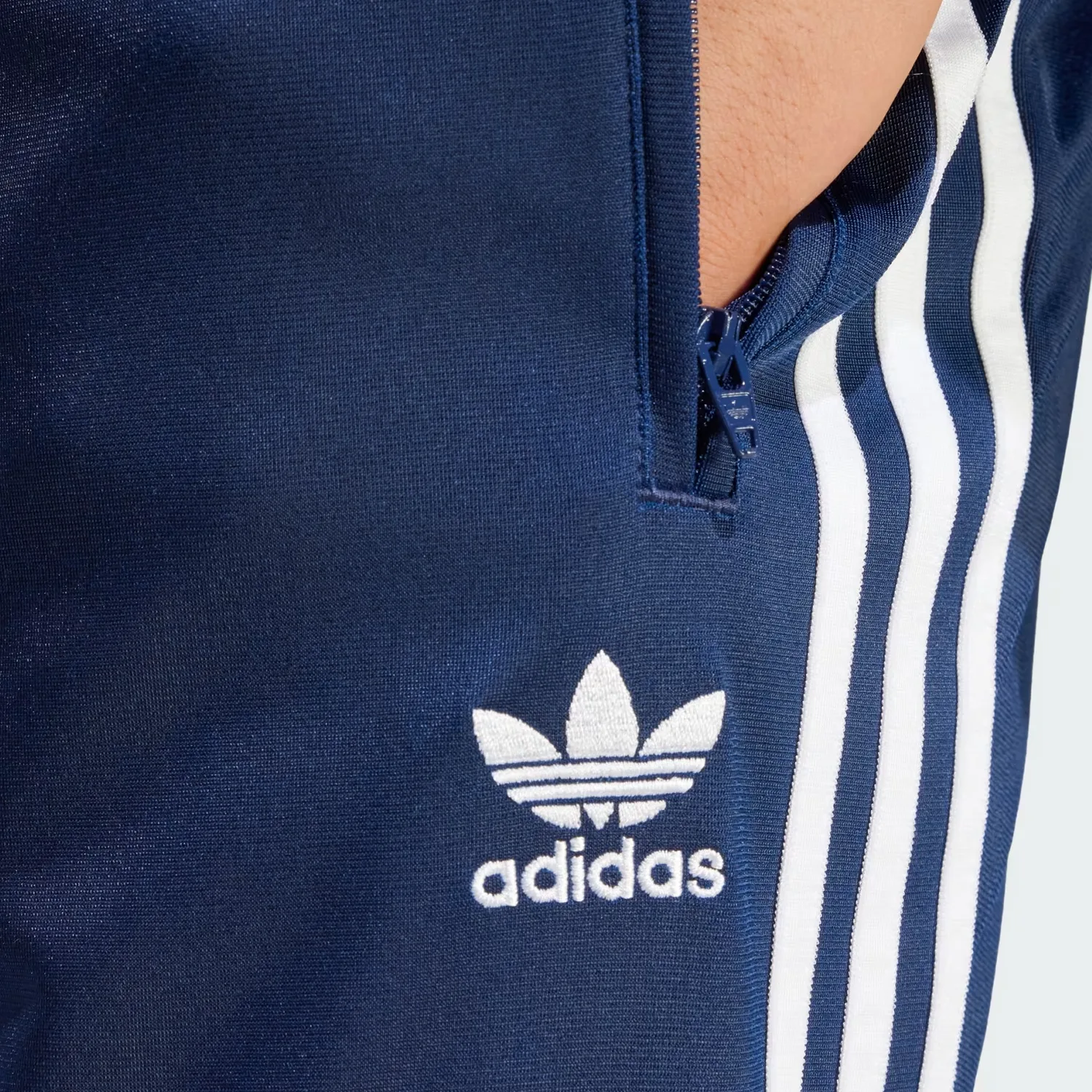 Повседневная спортивная одежда унисекс Adidas Originals, Dark Blue Pants+Wonder White Jacket — фото 4