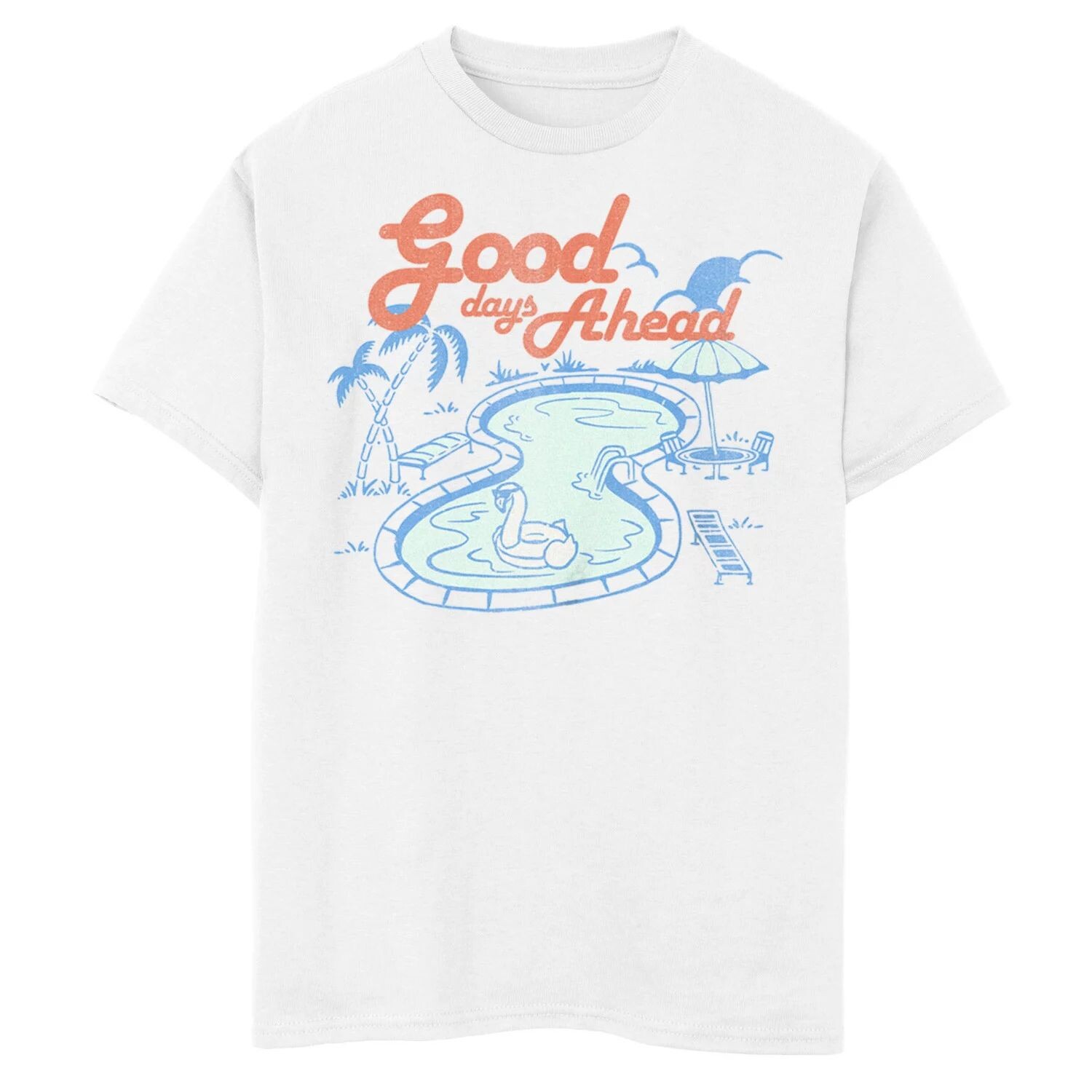 

Футболка с рисунком для бассейна Good Days Ahead для мальчиков 8–20 лет Licensed Character