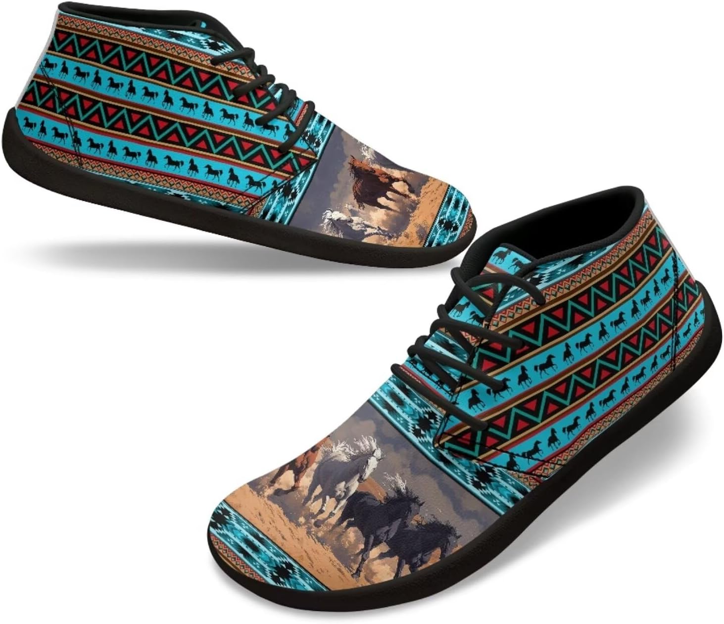 

Мужские кроссовки для ходьбы, походов, кемпинга с нулевым перепадом и противоскользящей подошвой Xixirimido, синий