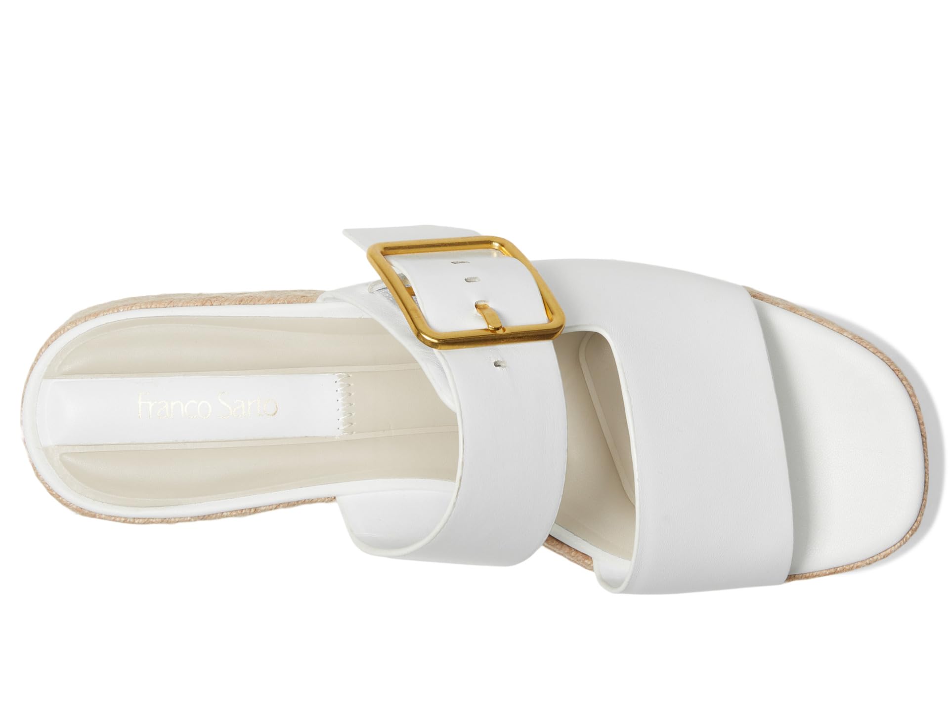 Сандалии Franco Sarto L-taziana Slide Sandals, цвет Bright White — фото 2