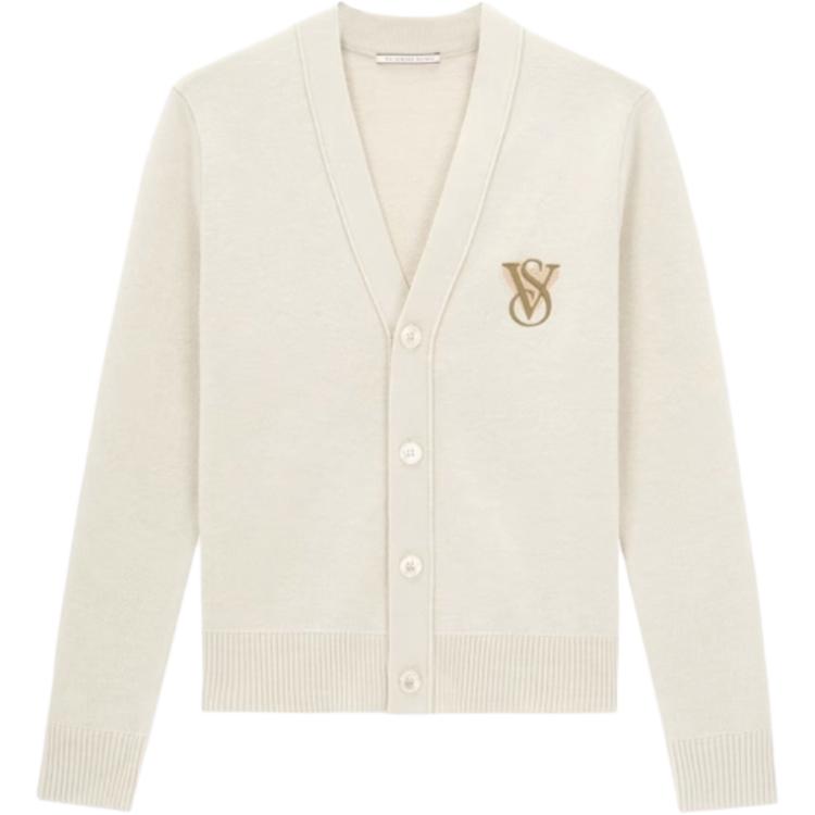 

Victoria's Secret Кардиган из трикотажной ткани THE MIX унисекс ванильно-белый