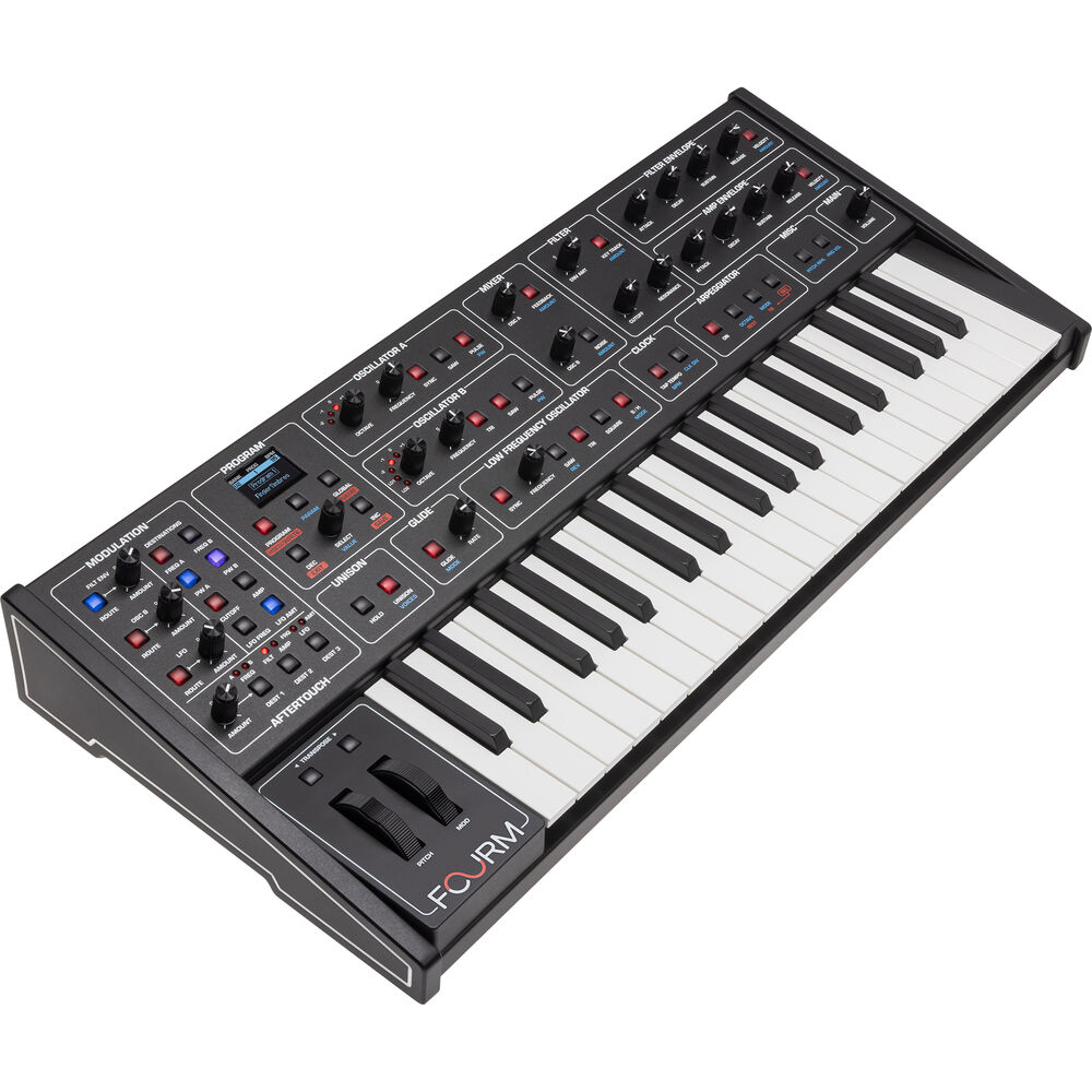 

Синтезатор Sequential Fourm Compact 4-Voice Analog Poly Synthesizer