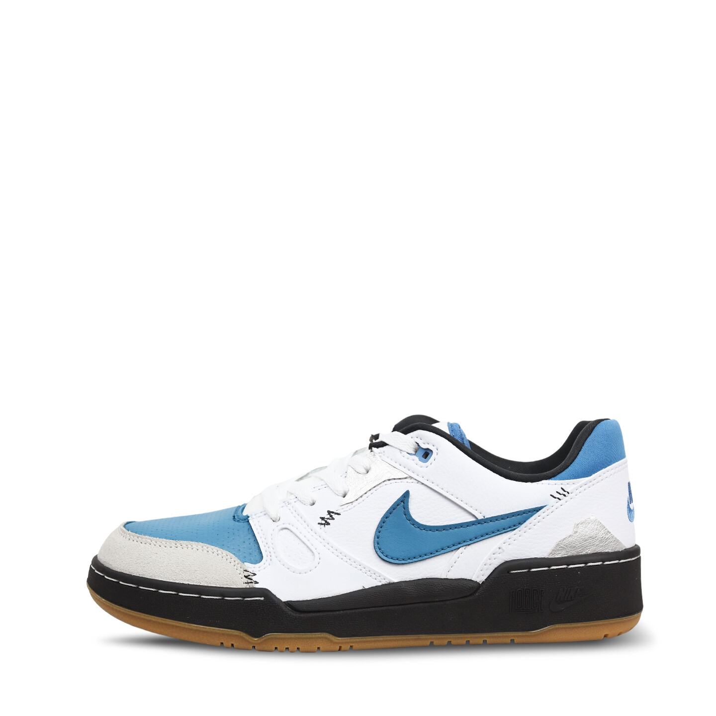

Кроссовки Nike Full Force Skateboarding Shoes Men Low-top White/Blue, белый/синий