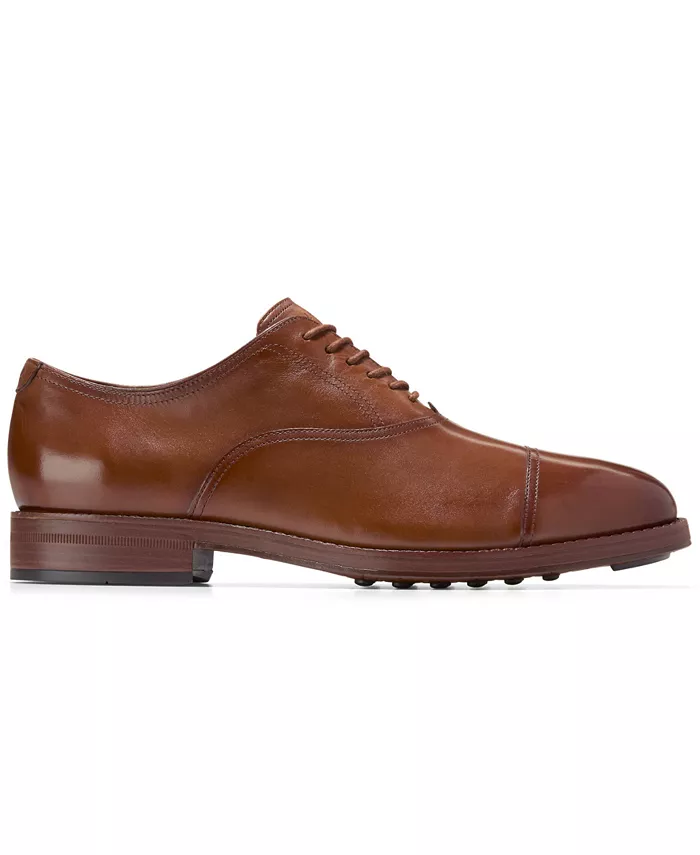 Мужские оксфорды Ledley Grand с отделкой на мыске Cole Haan, коричневый — фото 2