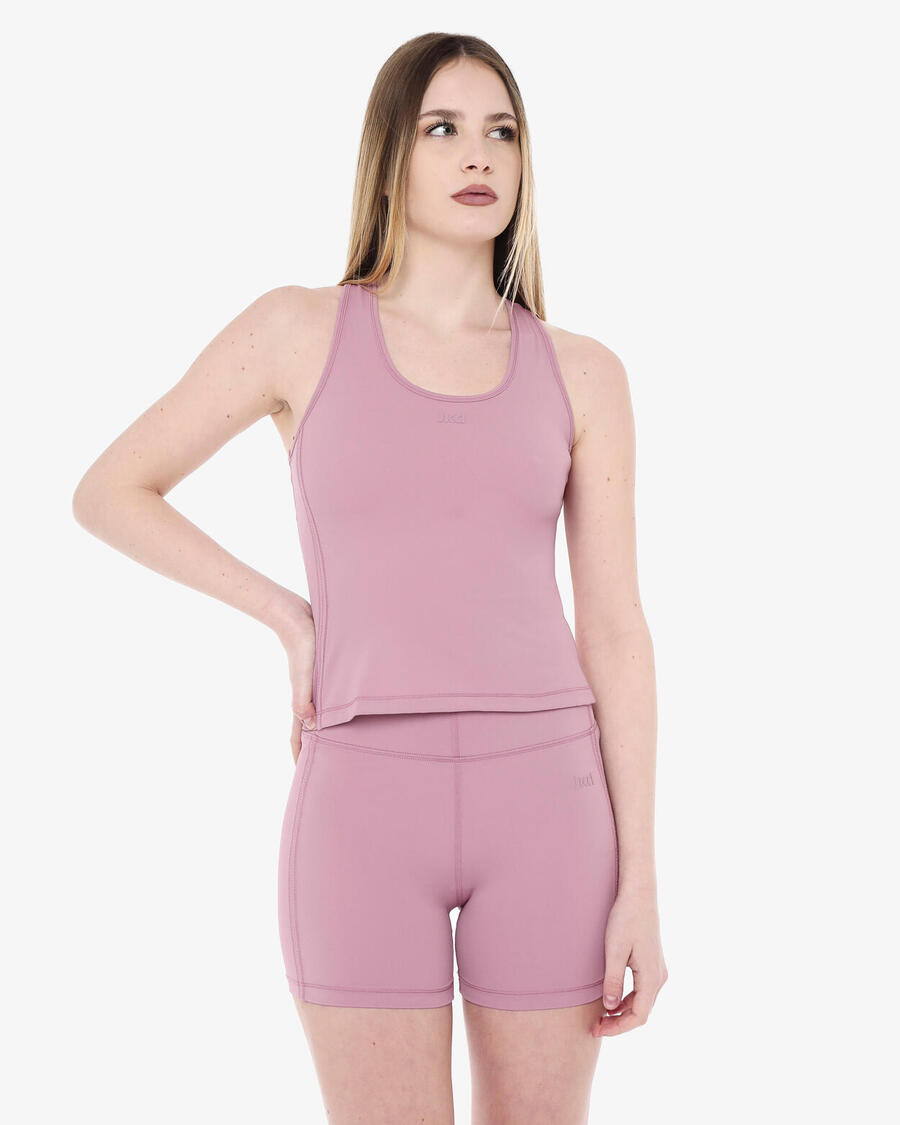 

JAKED Синтетическая майка для фитнеса пыльно-розового цвета для мужчин и женщин