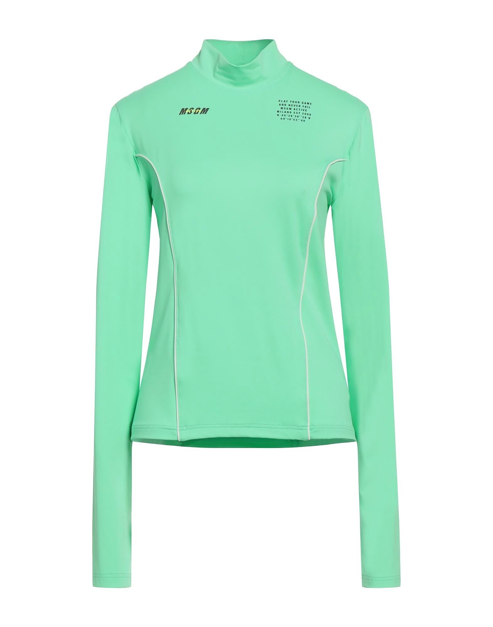 

Футболка Msgm, светло-зеленый