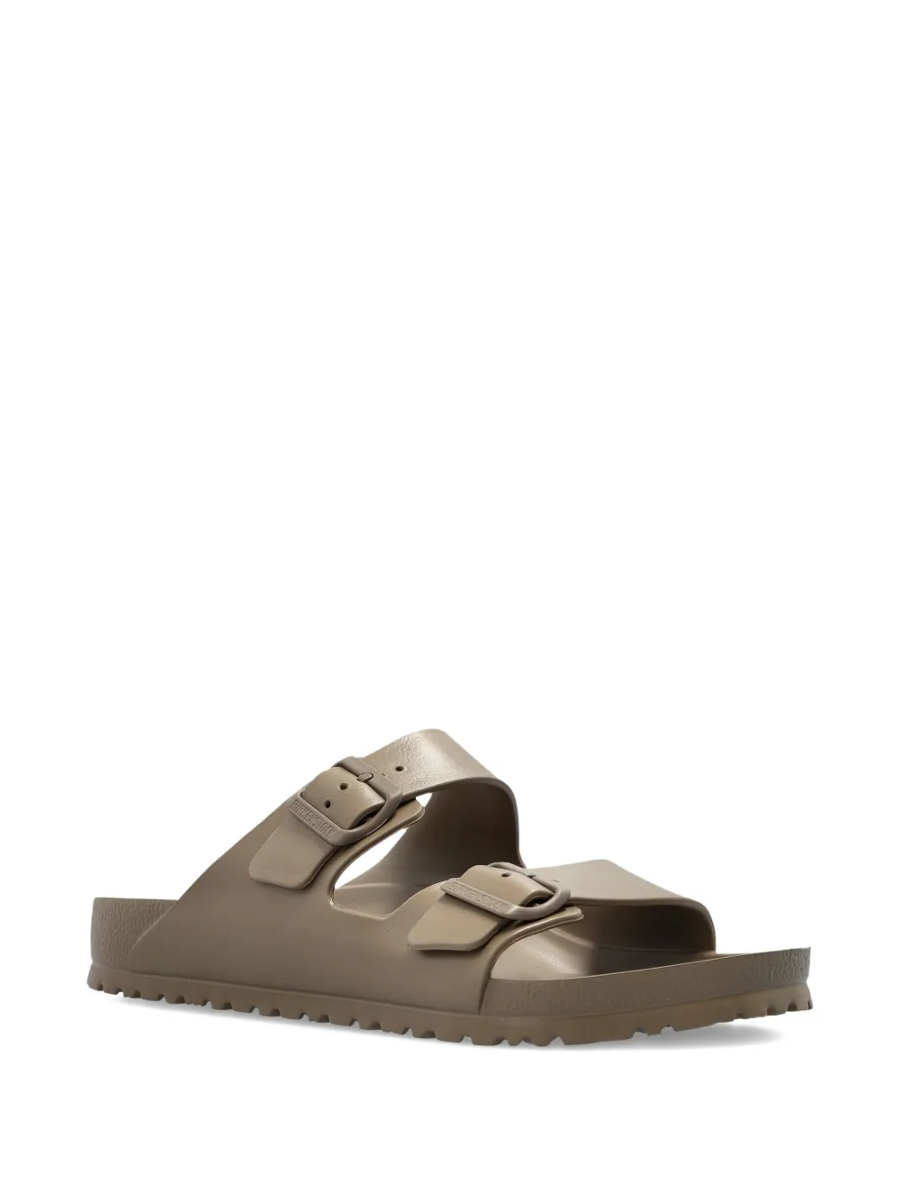 Шлепанцы Arizona с пряжками BIRKENSTOCK, коричневый — фото 4