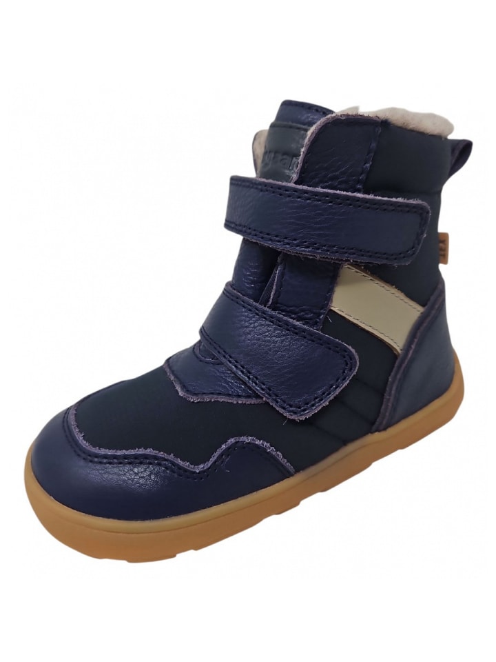 

Bisgaard Ботинки на липучках Barefoot Timo TEX синего цвета