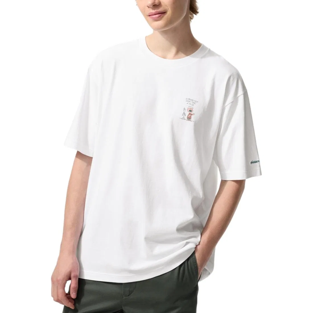 Футболка унисекс x PEANUTS, SS26 UNIQLO, White