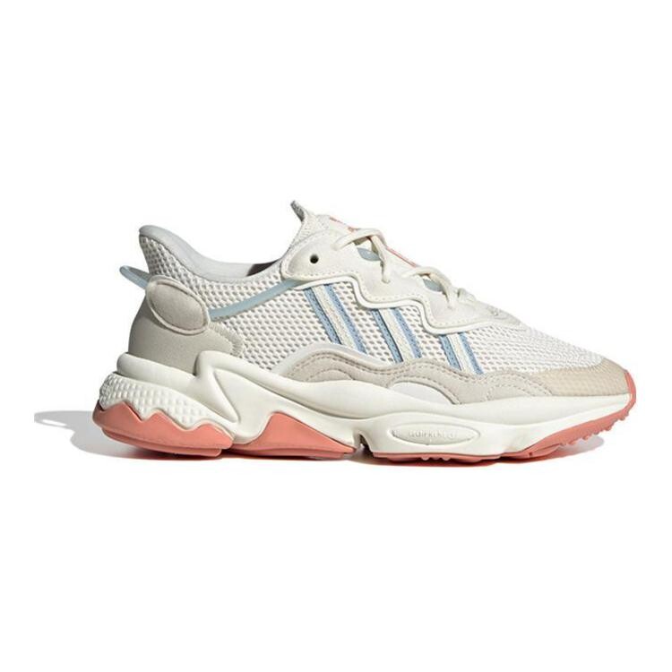 Ozweego Series Kids" Повседневная обувь для начальной школы Adidas Originals, кремовый — фото 2