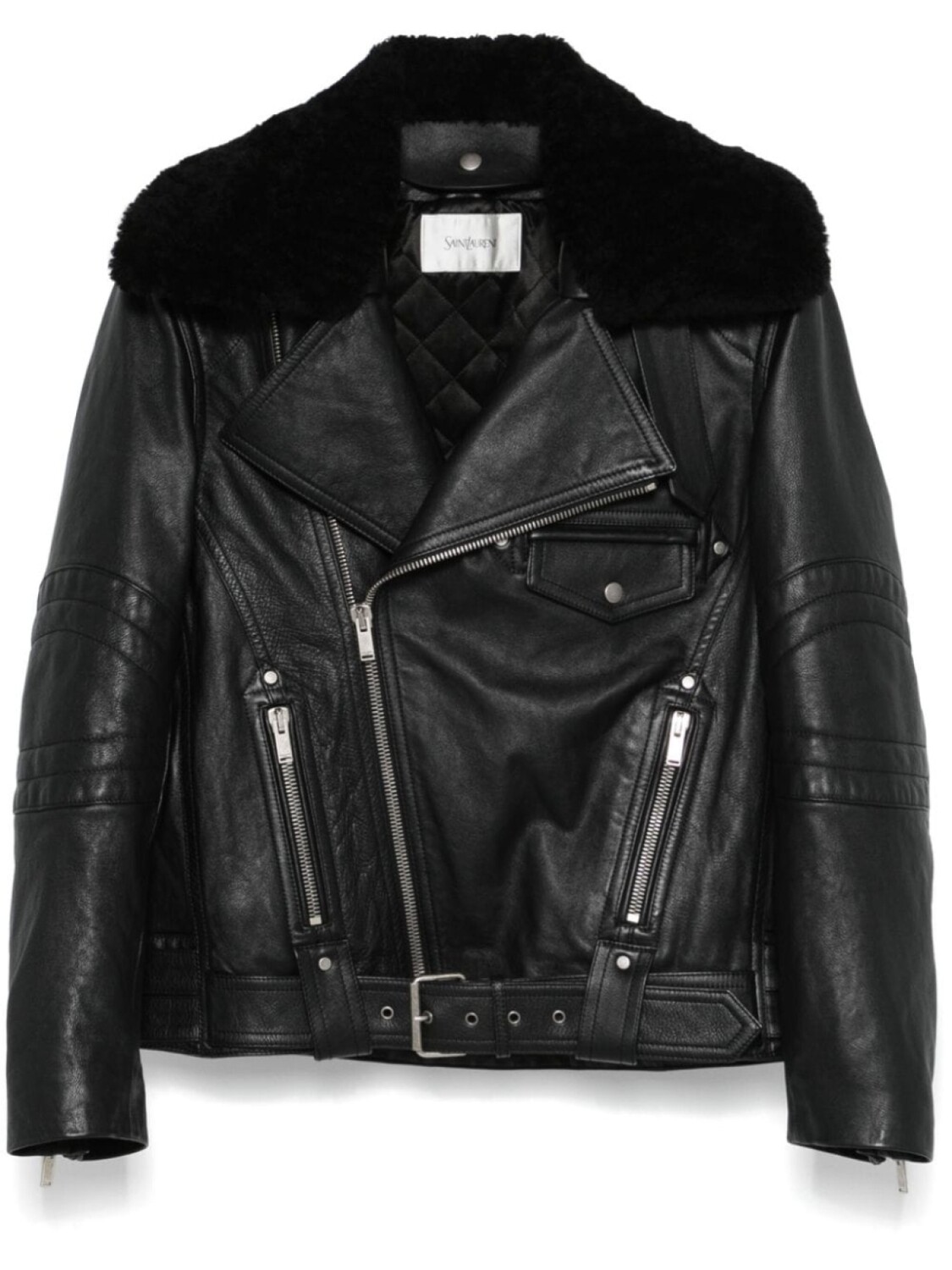 

Saint Laurent байкерская куртка, черный