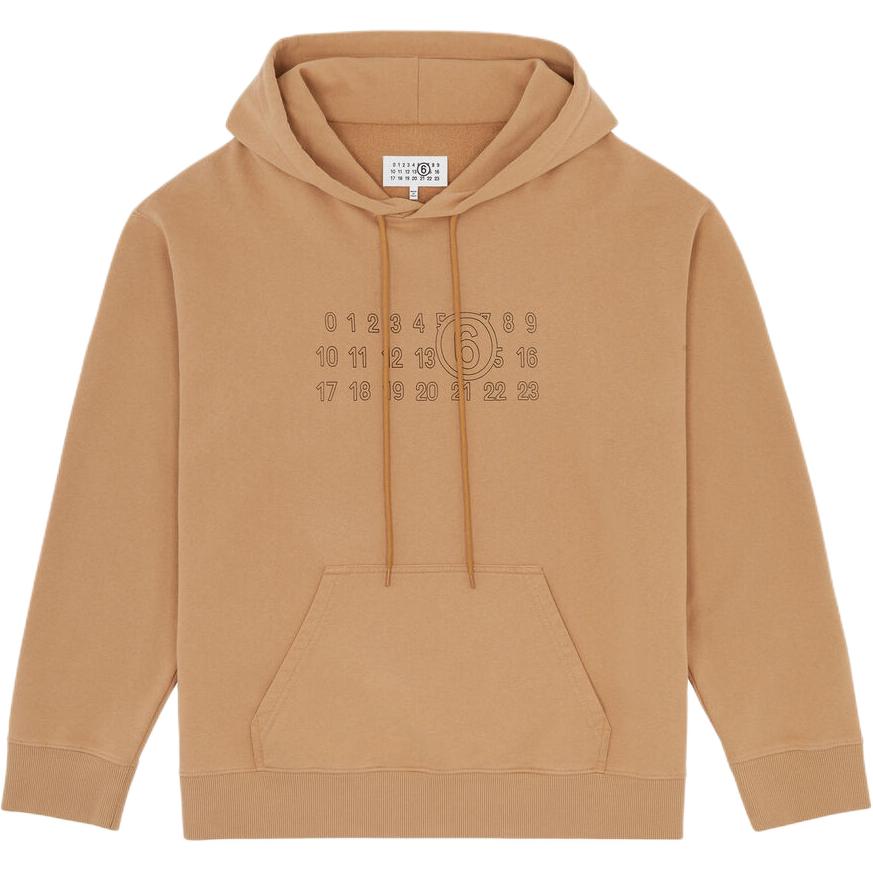 

Худи с завязками и цифровым принтом MM6 Maison Margiela, Okre