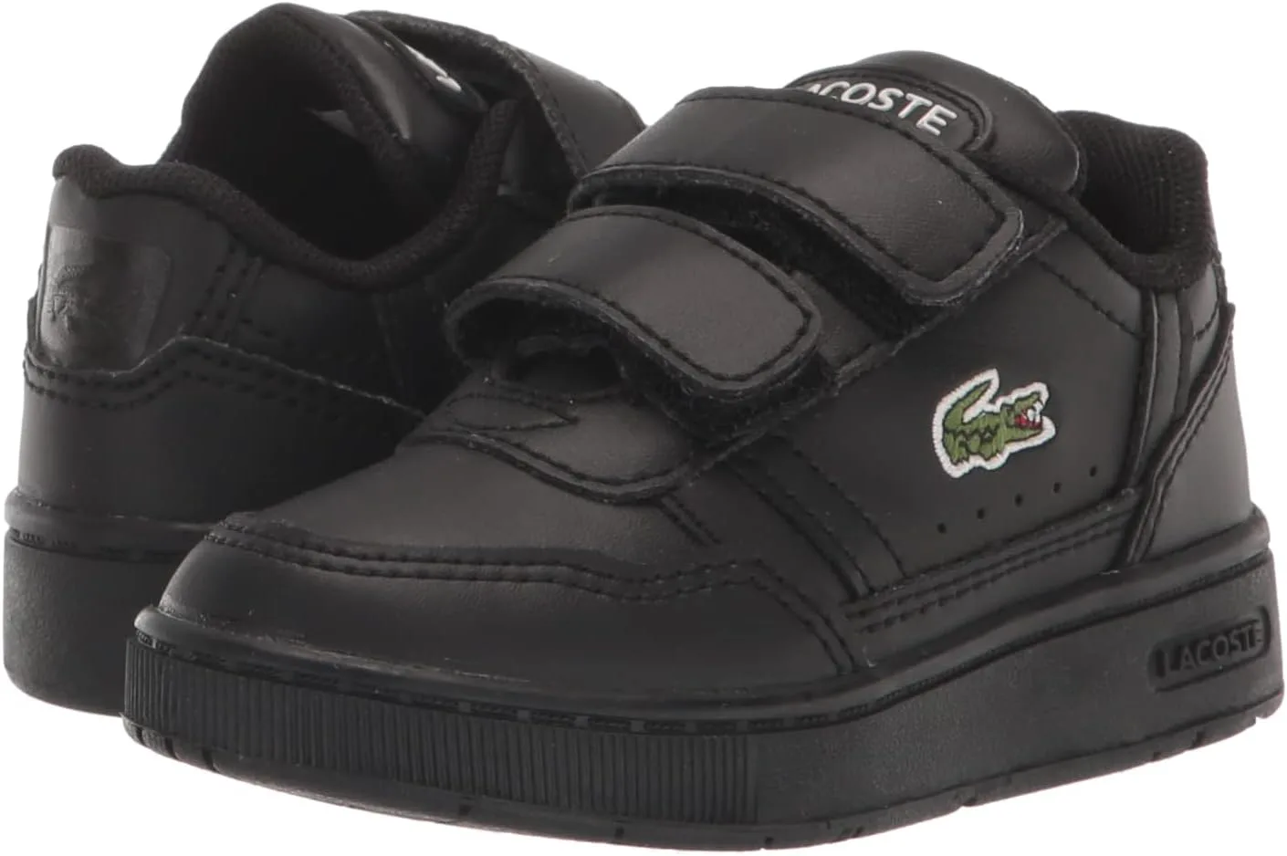 Кроссовки Lacoste Kids T-Clip, черный — фото 4