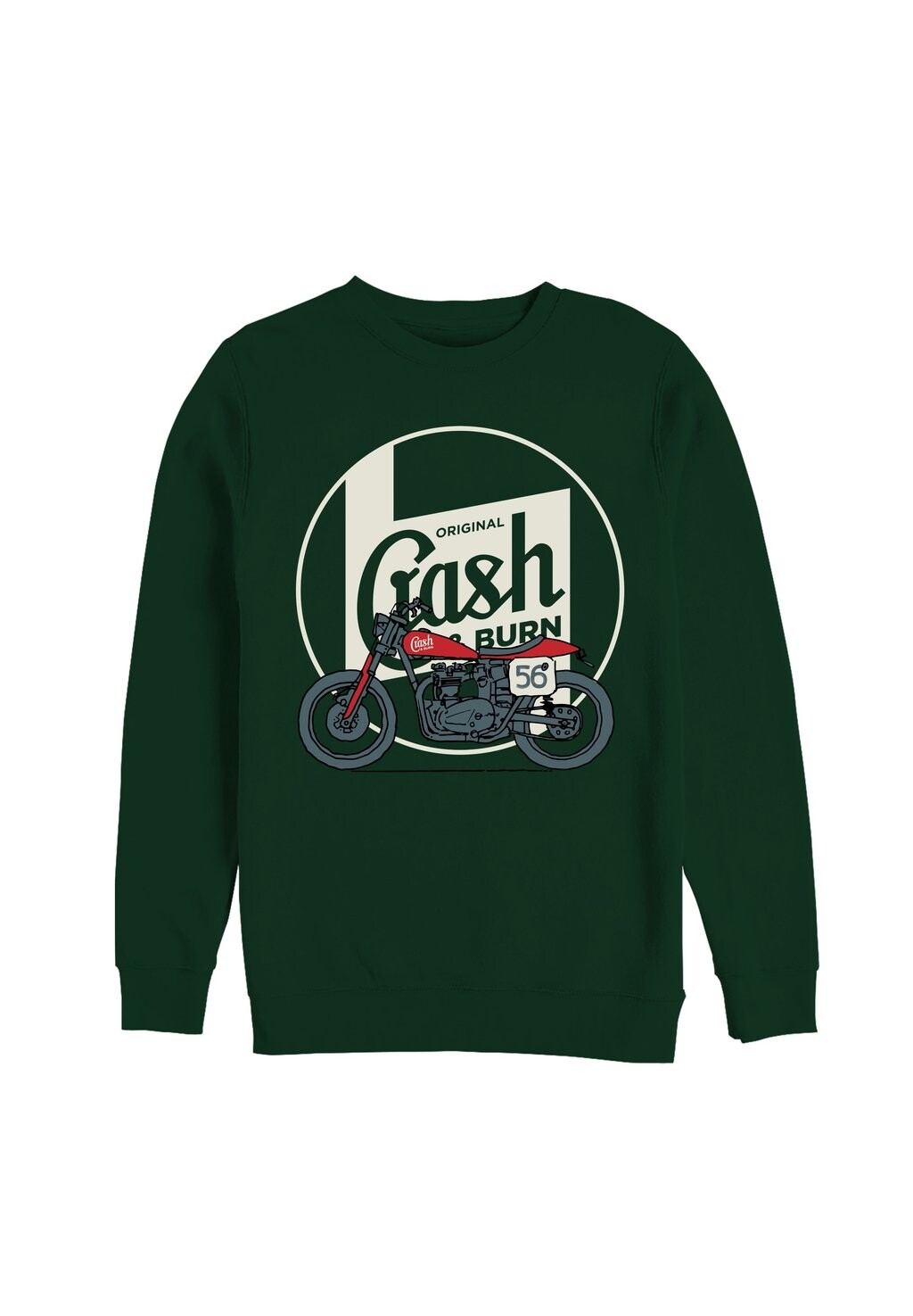 

Толстовка CRASH & BURN ORIGINAL 56 Henry Tiger, темно-зеленый
