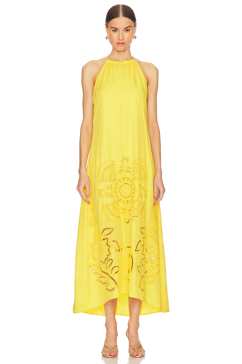 

Платье алехандры Misa Los Angeles, цвет canary eyelet