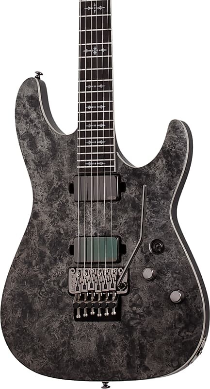 

Электрогитара Schecter Ernie C C-1 Body Count Electric Guitar, Black Reign