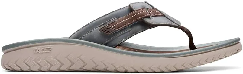 

Шлепанцы Clarks mens 261769877, светло-голубой