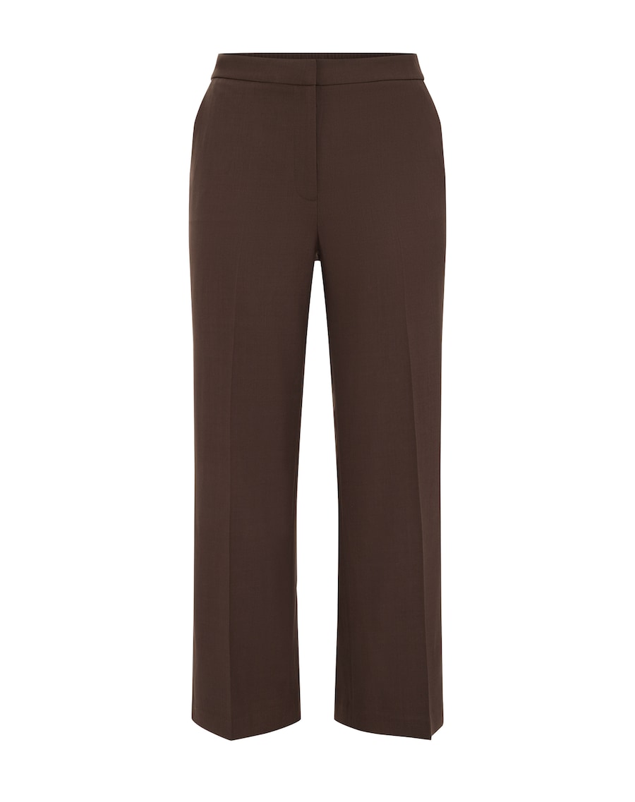

Широкие брюки WE Fashion, коричневый