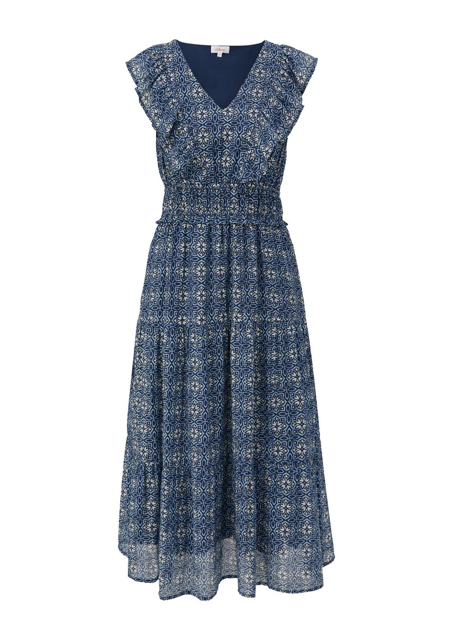 

Платье миди s.Oliver Dress, синий