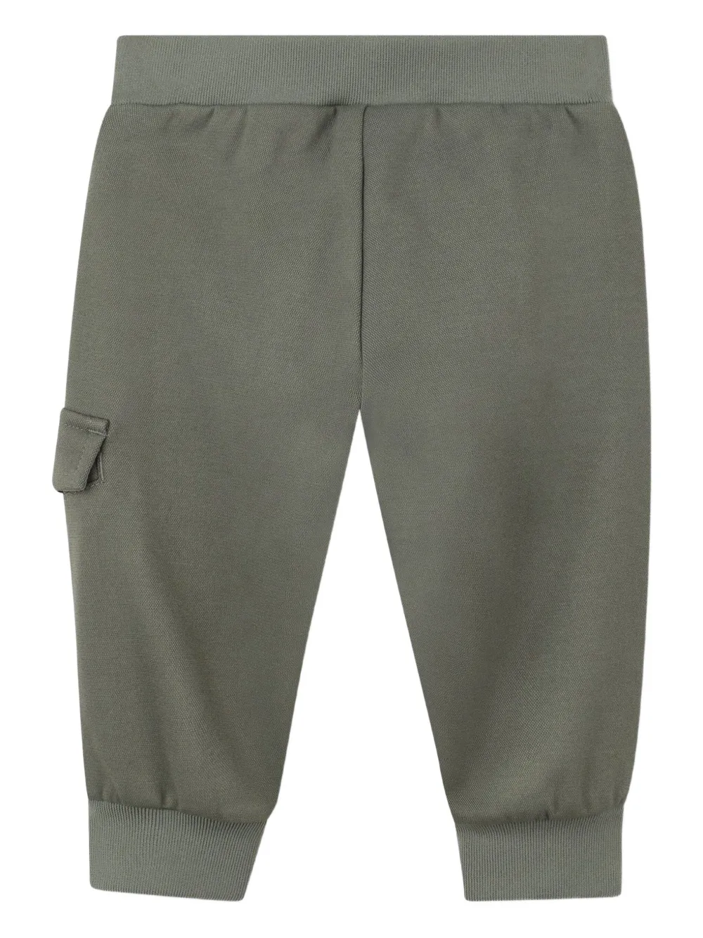 Спортивные брюки с карманами карго BOSS Kidswear, зеленый — фото 2
