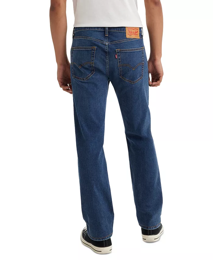 Мужские джинсы 506 Comfort Straight-Leg Stretch Levi's, синий — фото 2