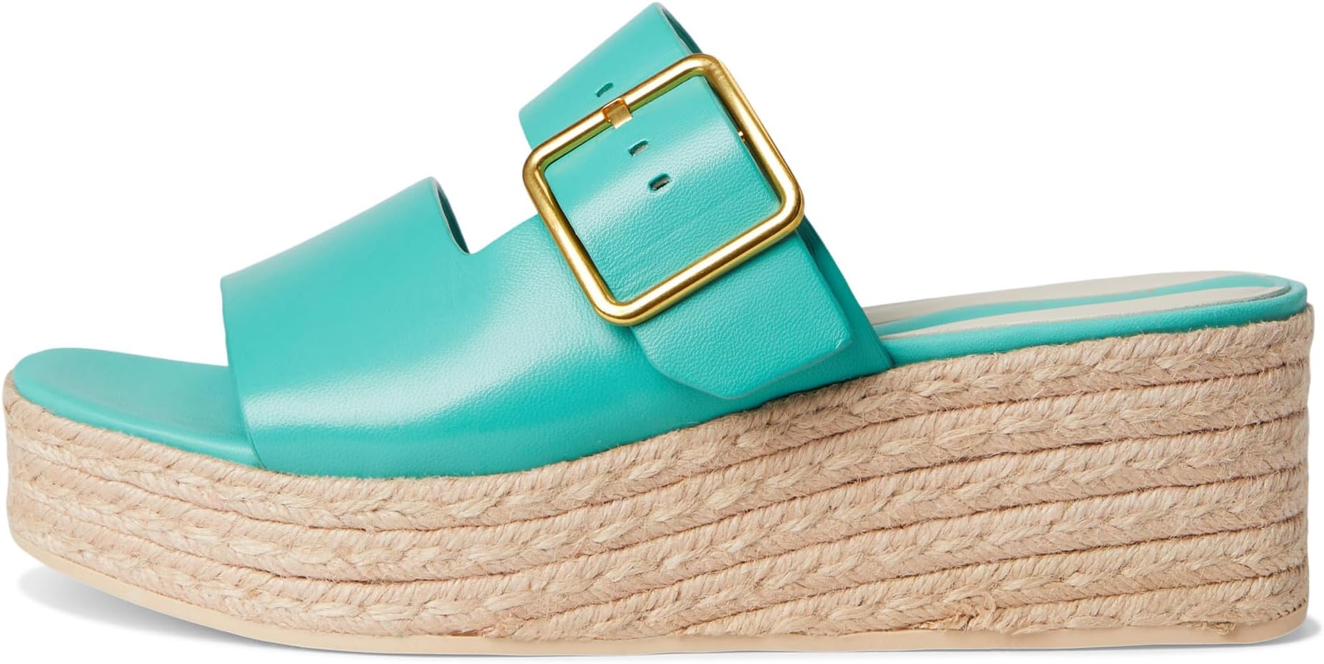 Сандалии Franco Sarto L-taziana Slide Sandals, цвет Aquamarine Blue — фото 4