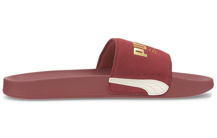 Шлепанцы PUMA Leadcat FTR Suede Classic Slide 'Burnt Russet', красный — фото 2