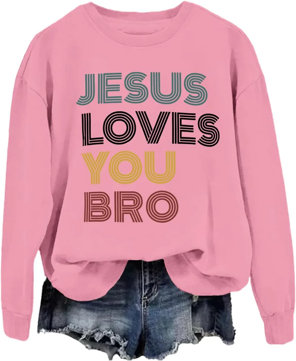

Толстовка Jesus Loves You Bro Exosea
