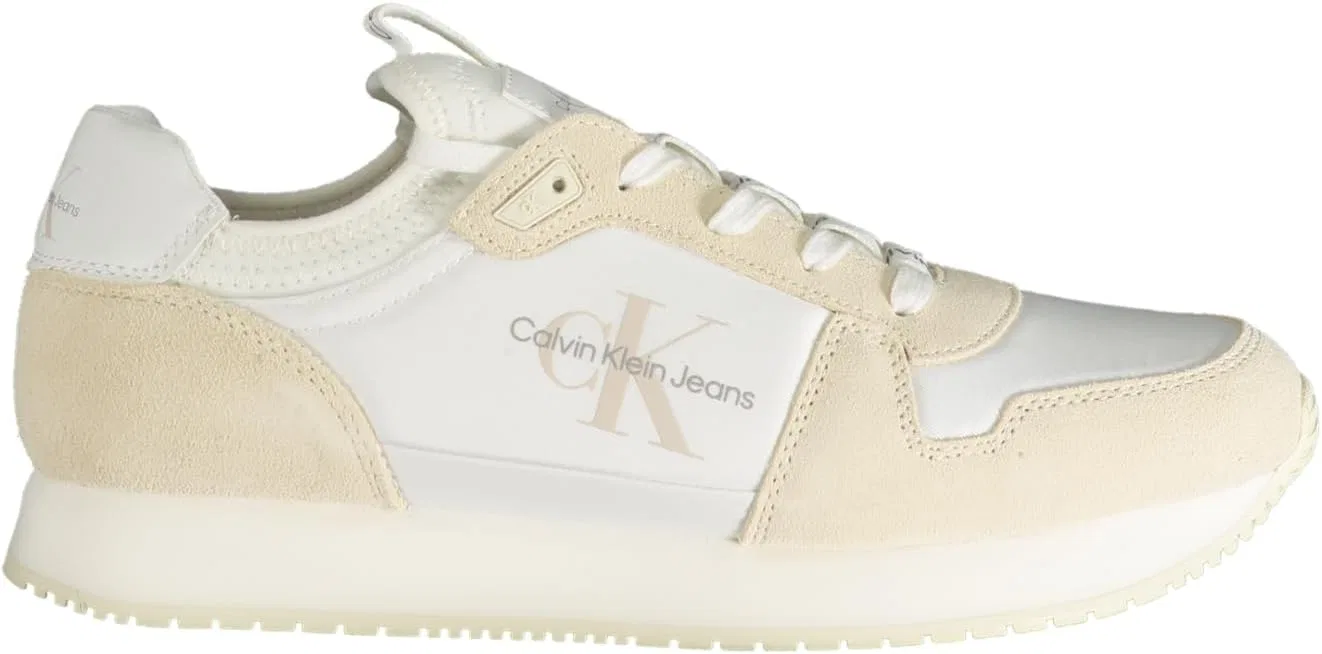 Мужские кроссовки для бега Calvin Klein, Beige Bright White Eggshell