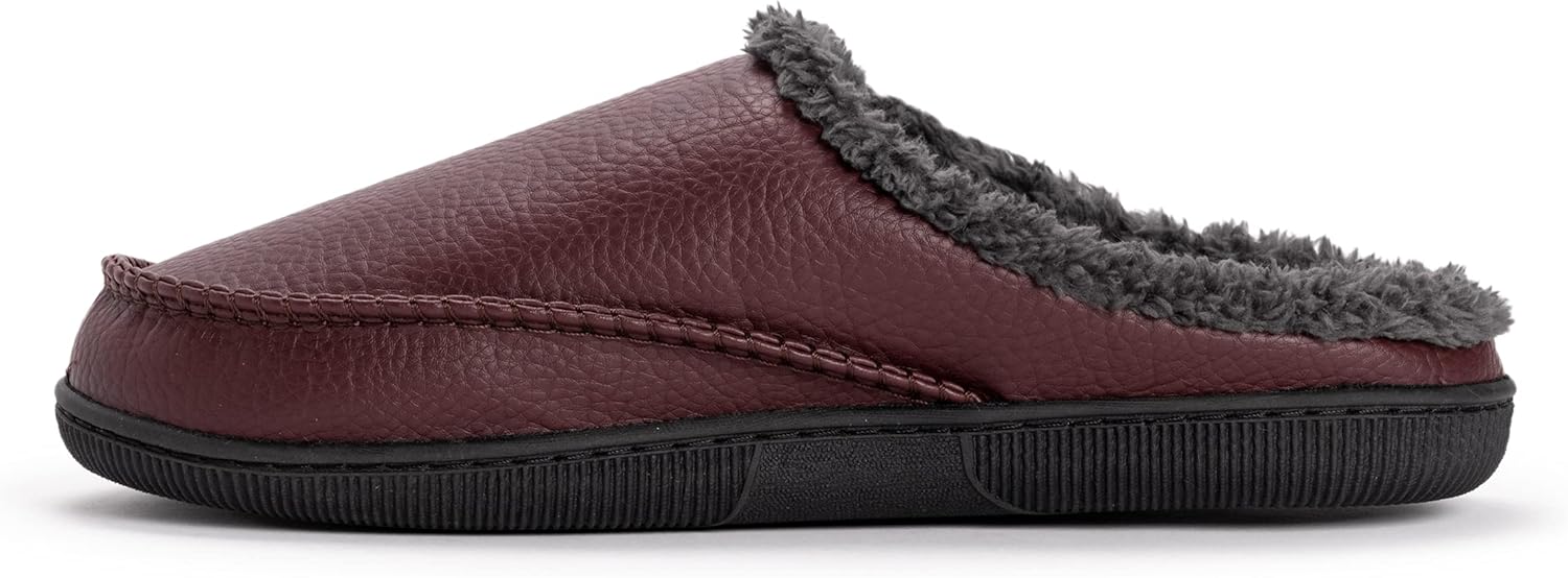 Мужские сабо MUK LUKS из искусственной кожи, коричневый — фото 4