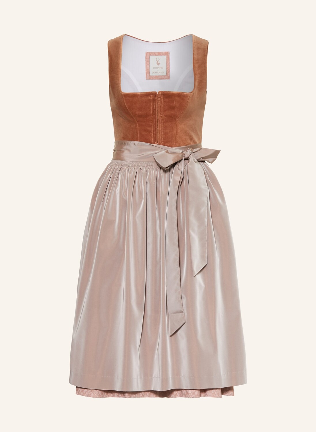 

Широкая юбка в сборку Johann & Johanna, цвет ROSÉ/DUNKELORANGE