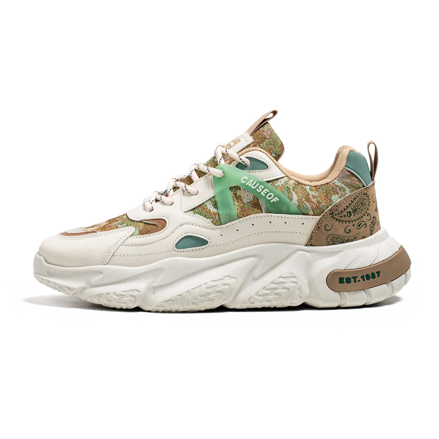 

Bull charm Мужские скейтерские кеды цвета хаки, цвет Khaki