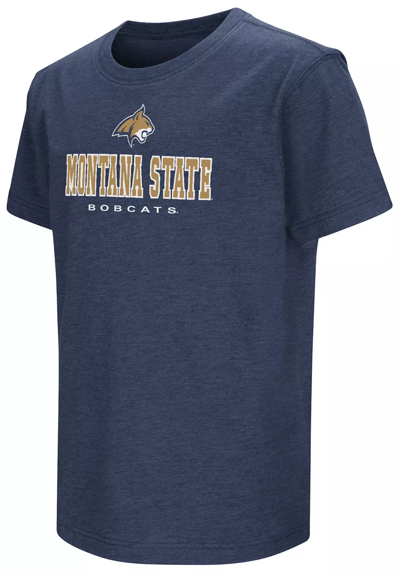 

Темно-синяя футболка Colosseum Youth Montana State Bobcats