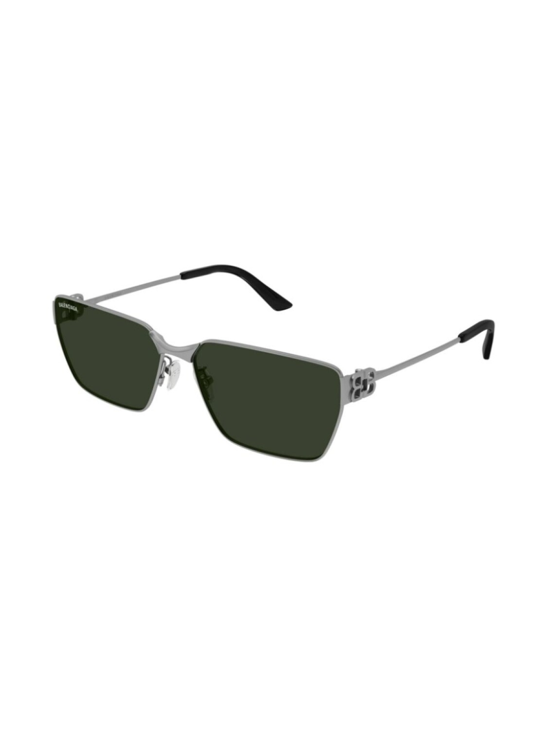 Солнцезащитные очки BB0374SK Balenciaga Eyewear, серебряный — фото 2